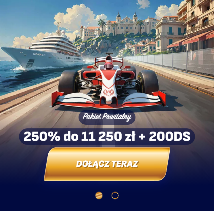 Banner promocyjny kasyna online